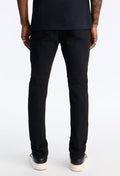 Jeans Fashion Nova negro con detalles brillantes, vista frontal