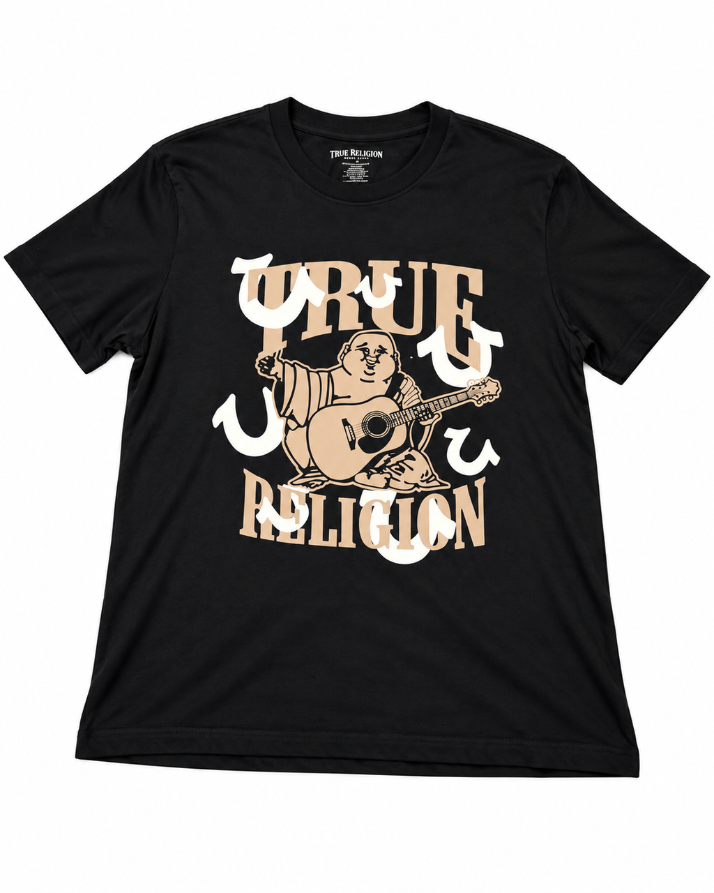 Polera True Religion Buddha Guitar negra, vista alternativa