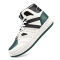 Zapatillas Philipp Plein blancas con verde, vista lateral