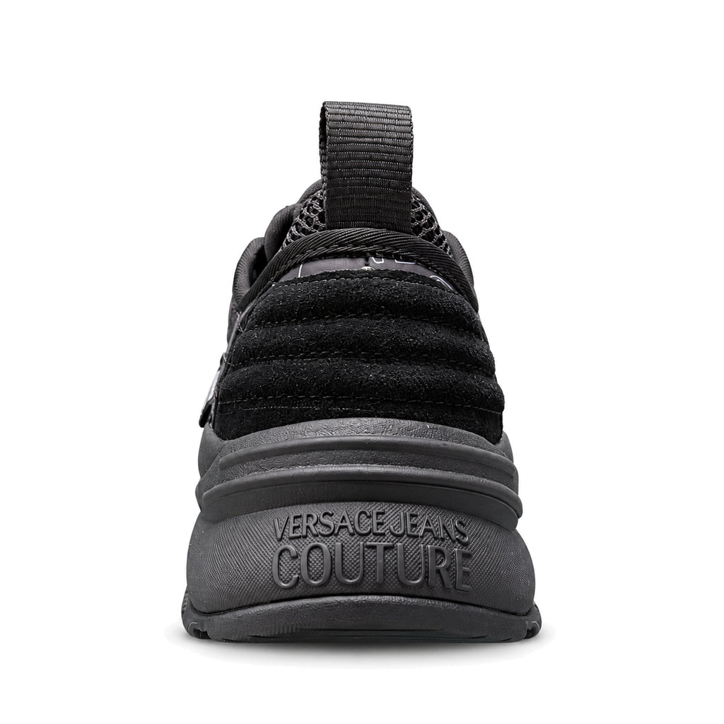 Zapatillas Versace Jeans Couture negras, vista posterior