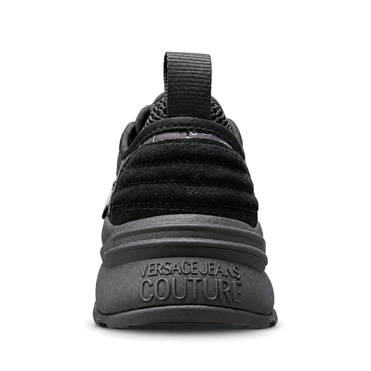 Zapatillas Versace Jeans Couture negras, vista posterior